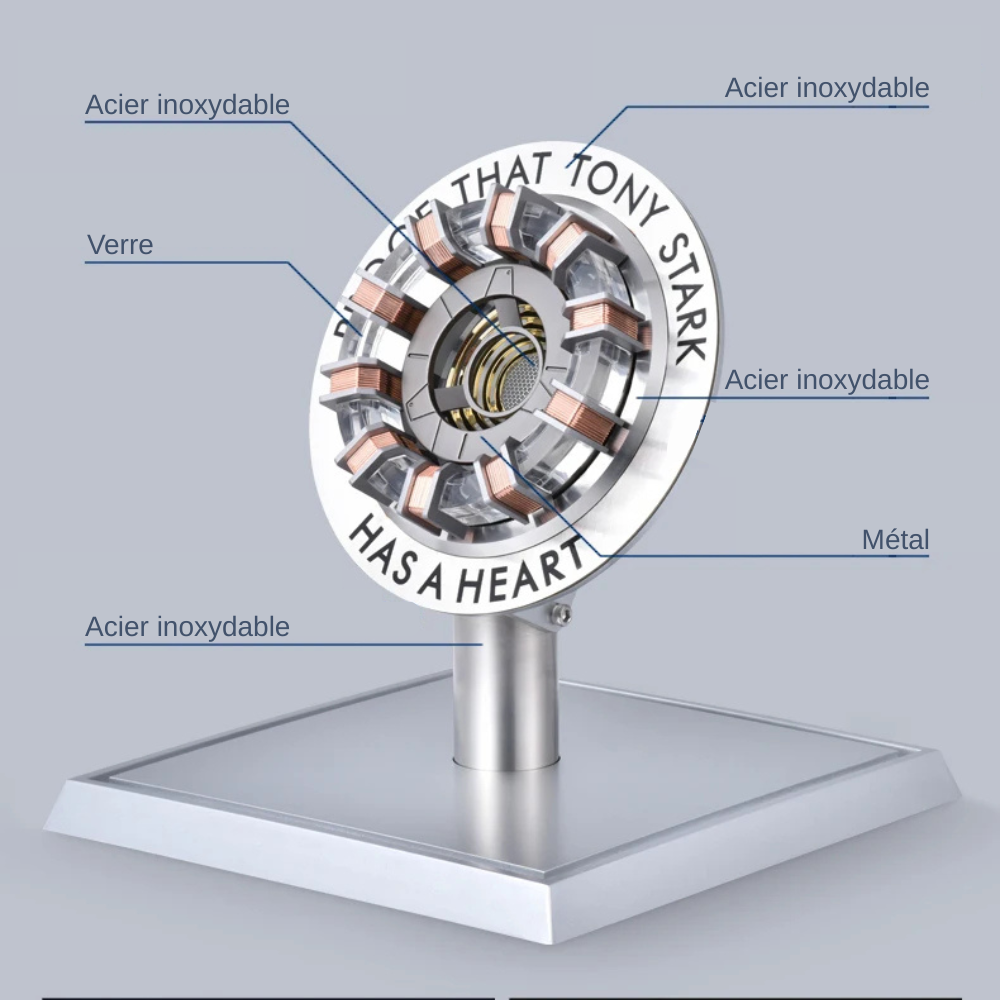 Le Cœur de Tony Stark – Kit de Décoration